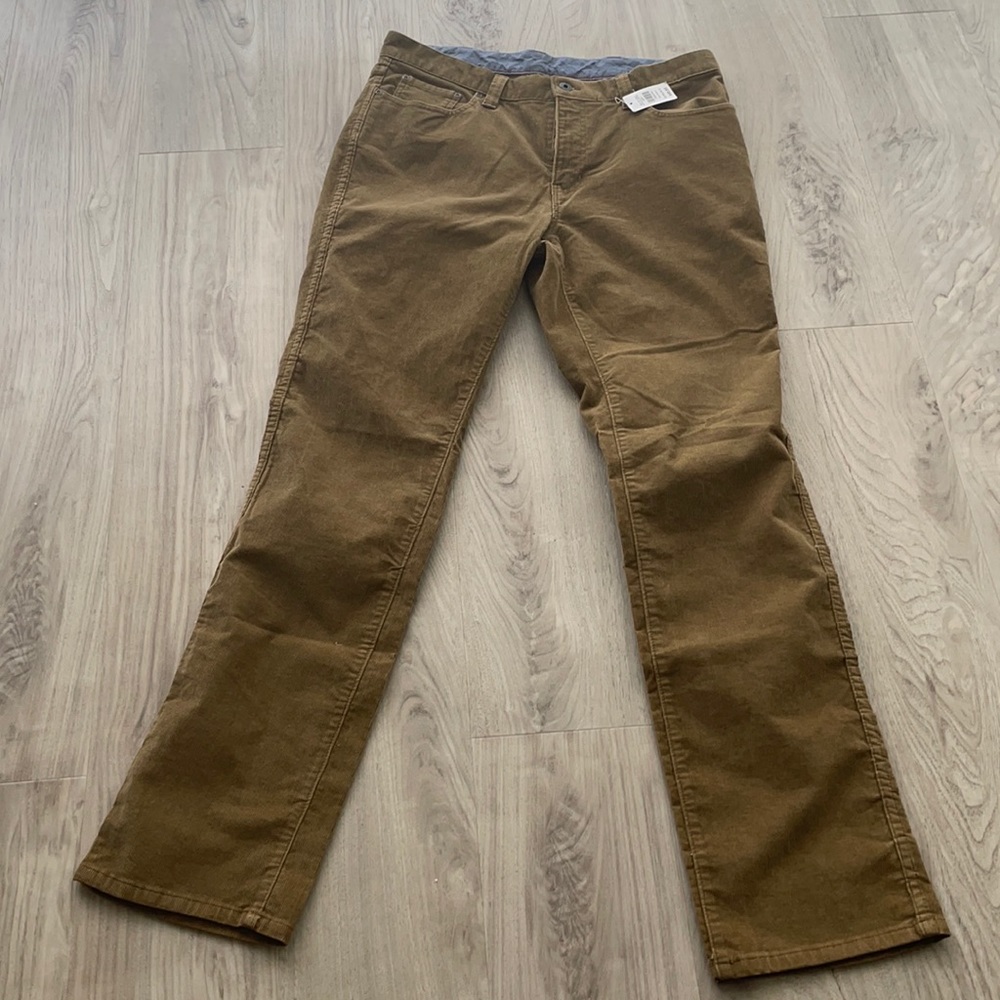 NWT LL Bean Men’s 1912 Stretch Corduroy Pants